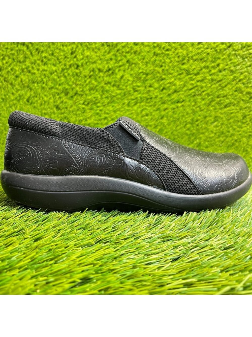 Alegria Duette Womens Size 9 Black Casual Classic Outdoor Slip On Clogs Shoes